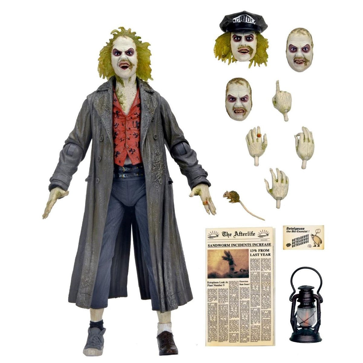 Beetlejuice (1988) Ultimate Beetlejuice: Tour Guide The Bio-Exorcist 7-Inch Scale Action Figure