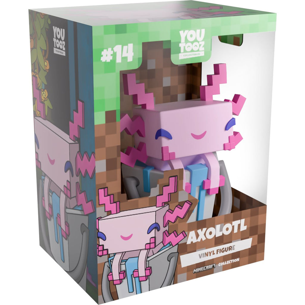 Minecraft Collection Axolotl Vinyl Figure #14
