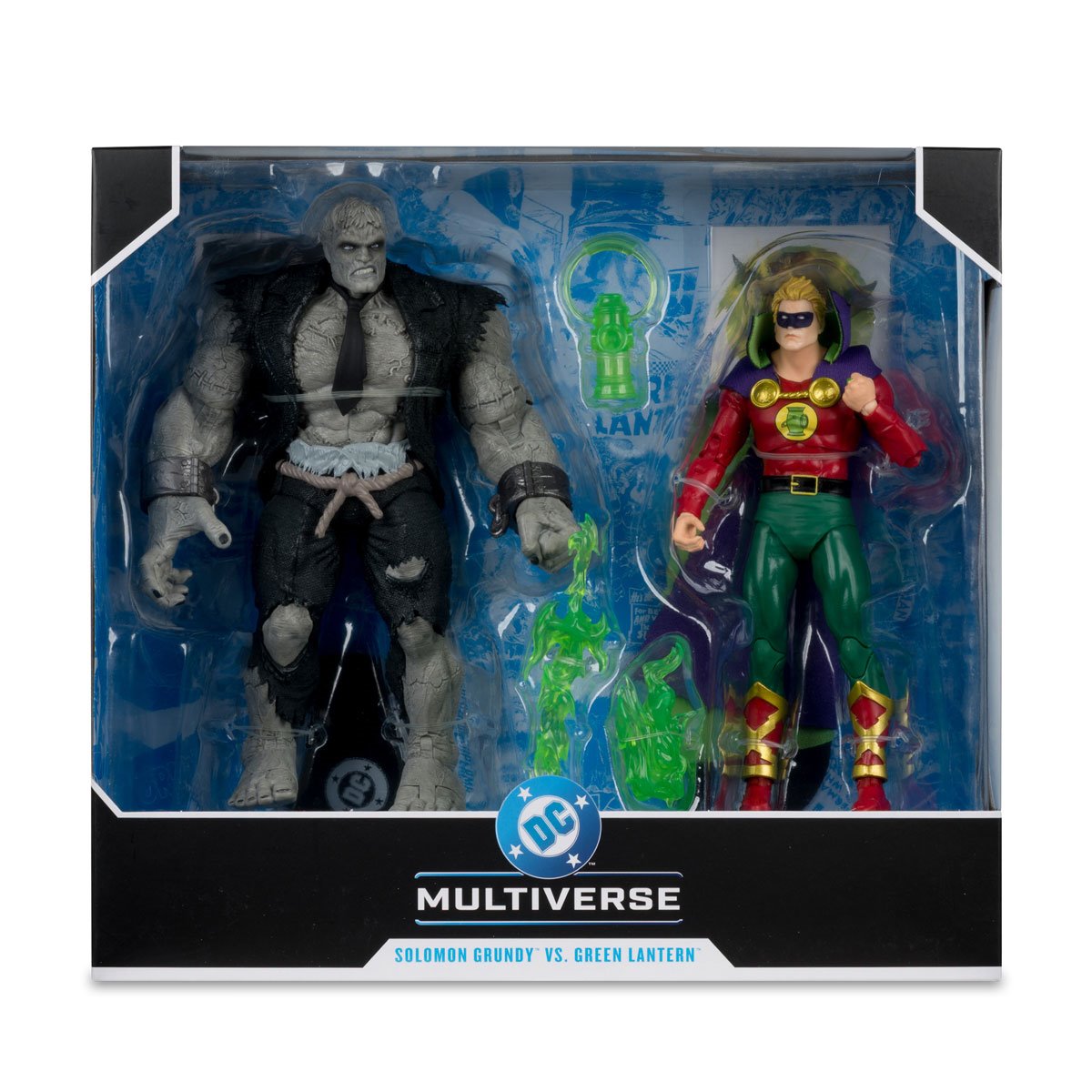 DC Multiverse Green Lantern Justice Society of America vs Solomon Grundy Megafig Action Figure 2-Pack