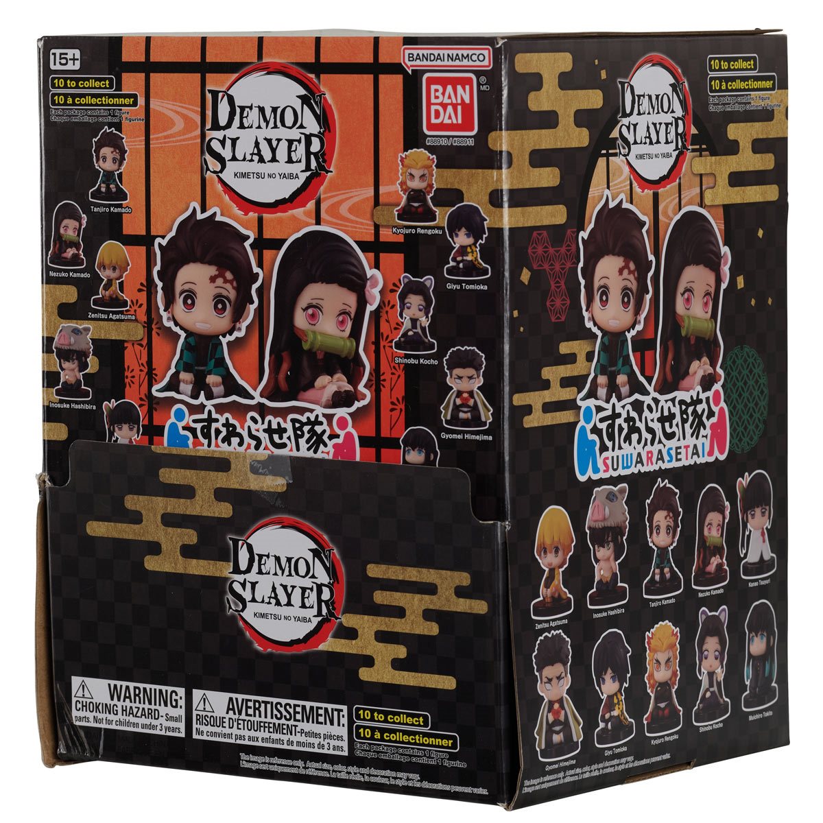 Demon Slayer Sitting Blind Mini-Figure Display Box of 24