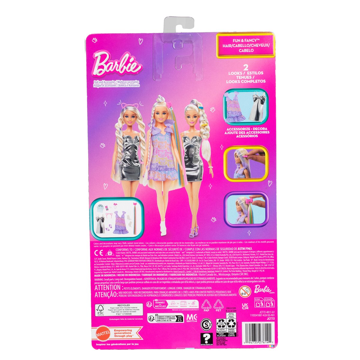 Barbie Fun and Fancy Doll with Blonde Hair