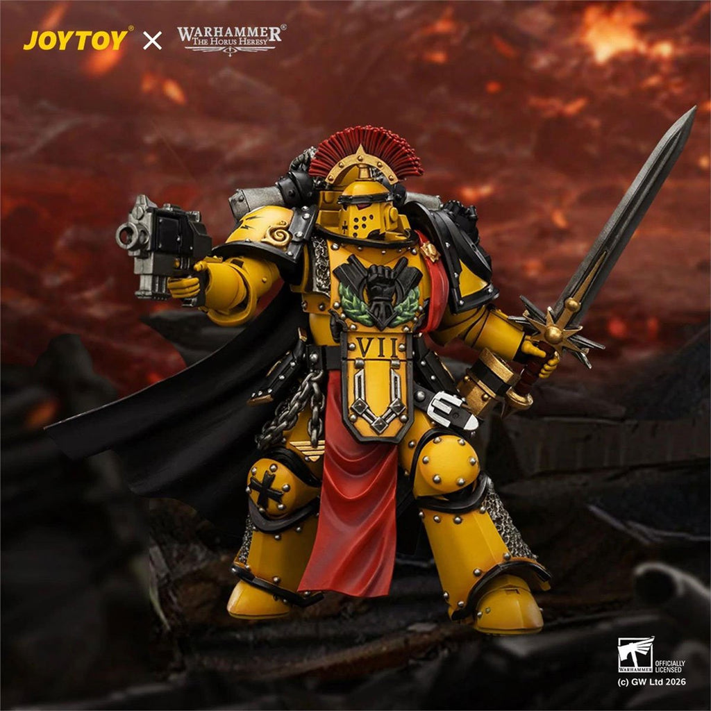 Joy Toy Warhammer The Horus Heresy Imperial Fists Legion Praetor 1:18 Scale Action Figure