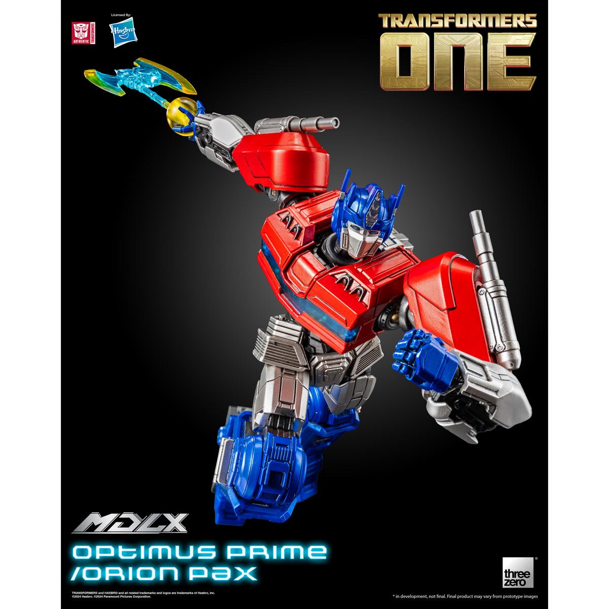 Transformers One Optimus Prime/Orion Pax MDLX Action Figure