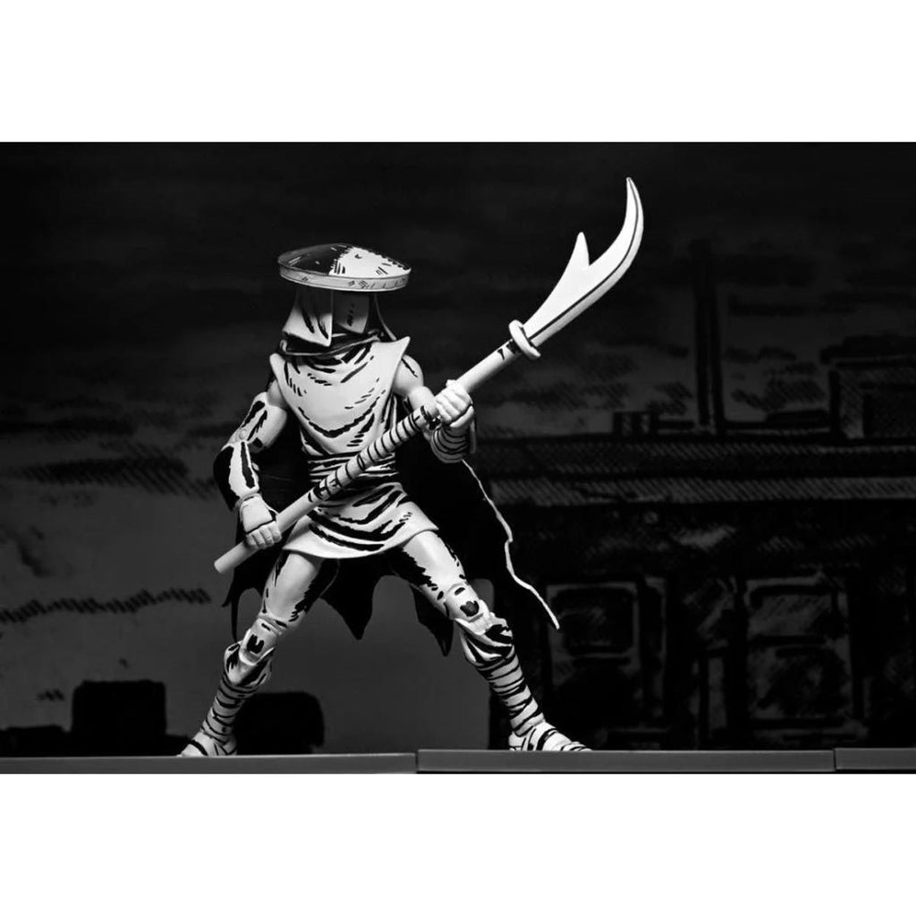 Teenage Mutant Ninja Turtles Mirage Comics Elite Foot Ninja Guard Black & White Variant 7-Inch Scale Action Figure