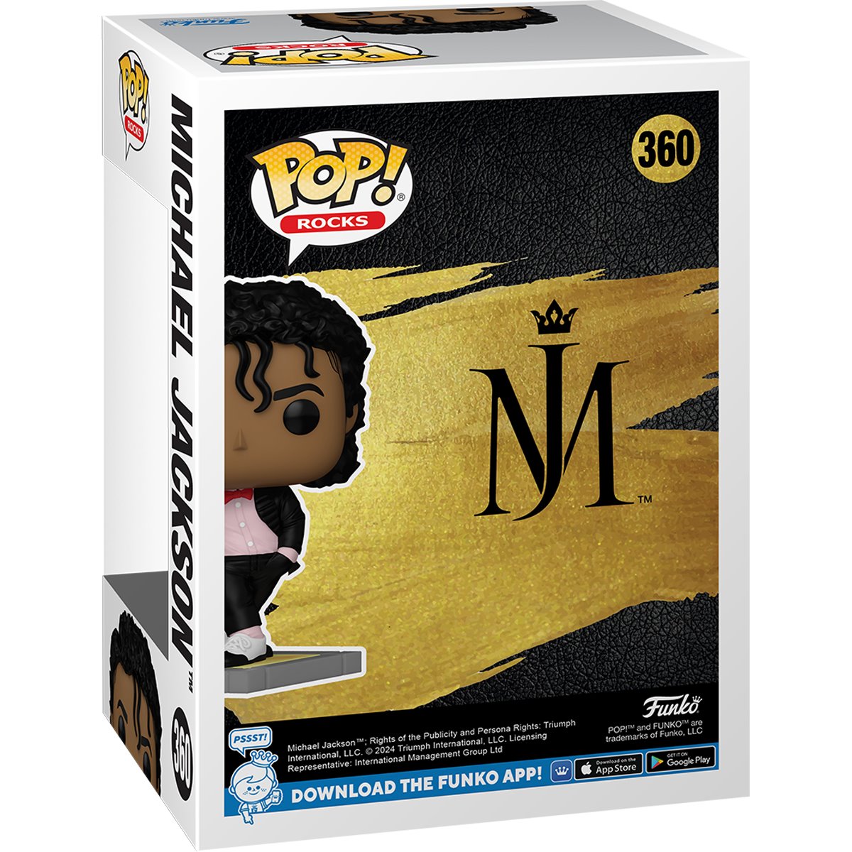 Michael Jackson Billie Jean Funko Pop! Vinyl Figure #360