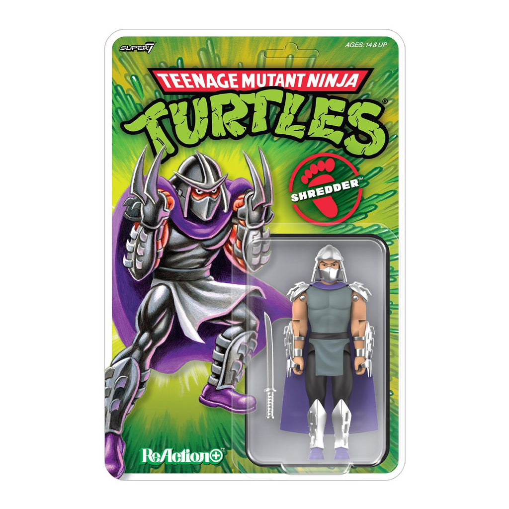 Teenage Mutant Ninja Turtles Shredder 3 3/4-Inch ReAction+ Figure