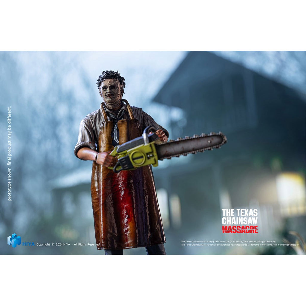 Texas Chainsaw Massacre 1974 Exquisite Mini Leatherface Killing Mask 1:18 Scale Action Figure - Previews Exclusive