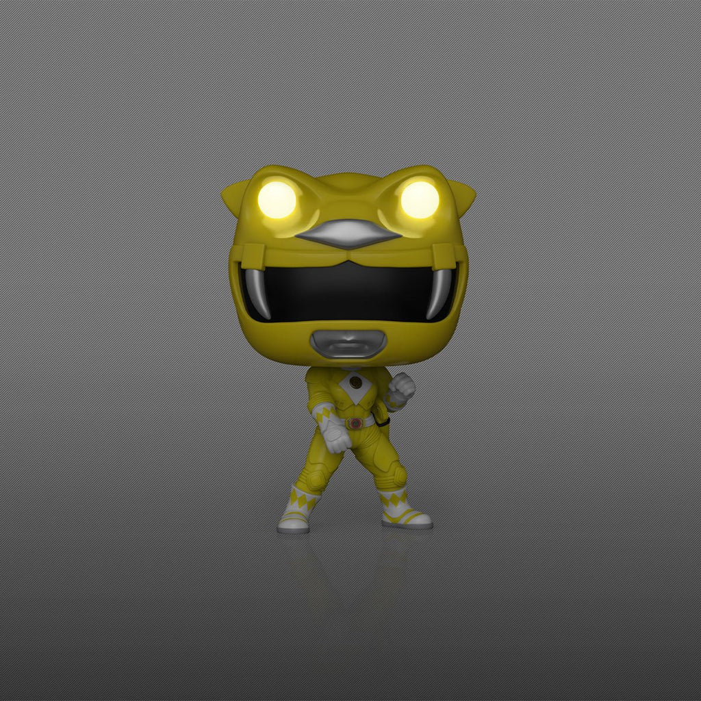 Mighty Morphin Power Rangers: The Movie Yellow Ranger Glow-in-the-Dark Funko Pop! Vinyl Figure #1781