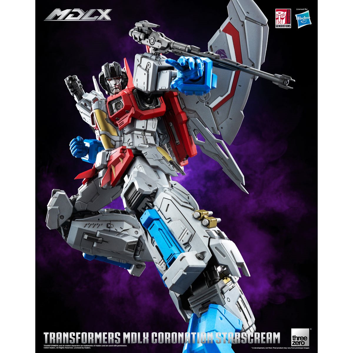 Transformers Coronation Starscream MDLX Action Figure