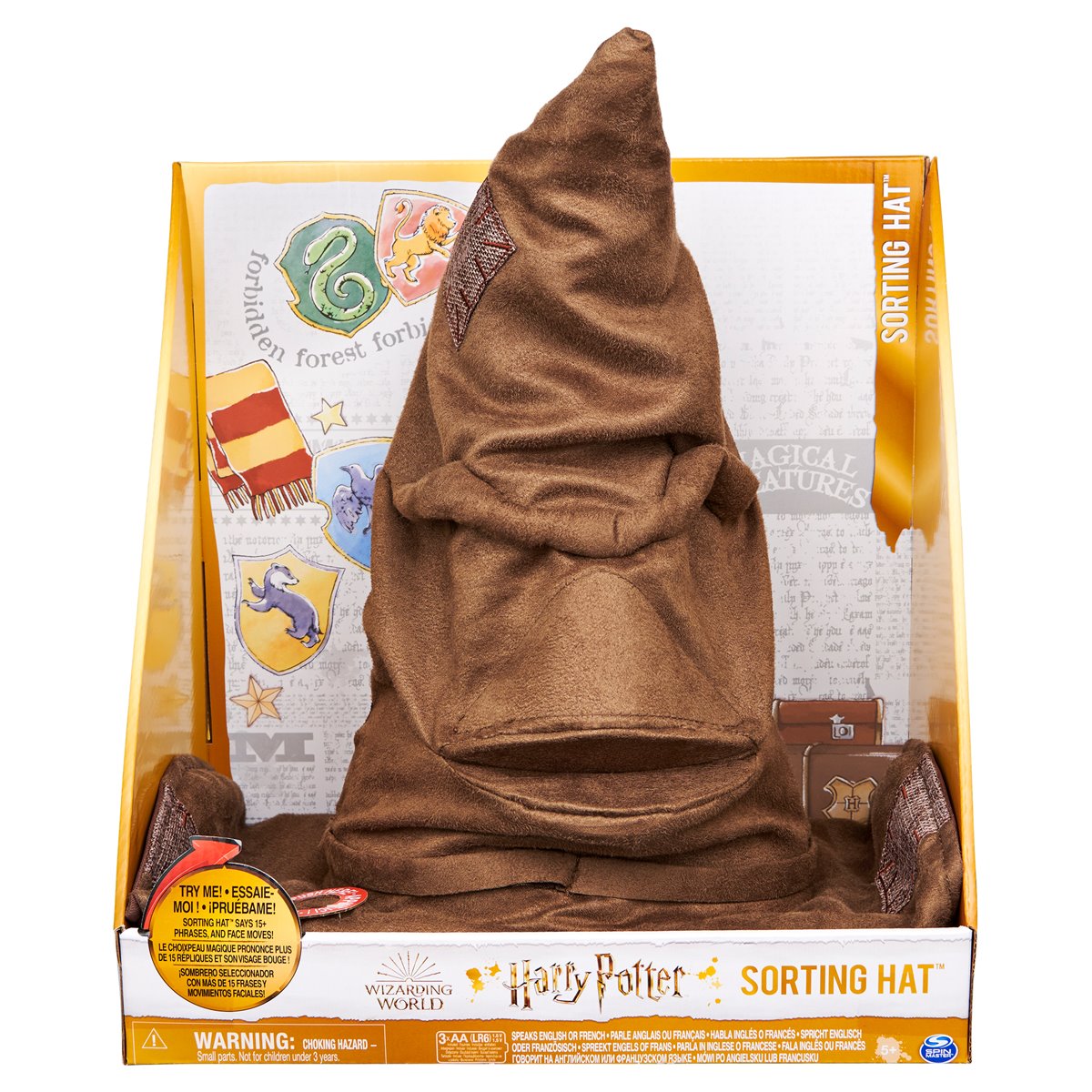 Harry Potter Wizarding World Talking Sorting Hat