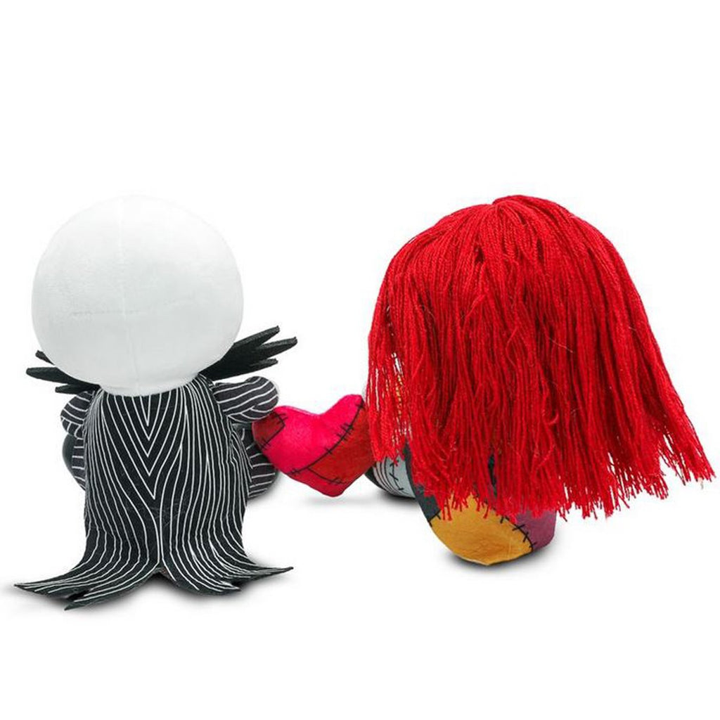 The Nightmare Before Christmas Jack & Sally with Heart Phunny Plush
