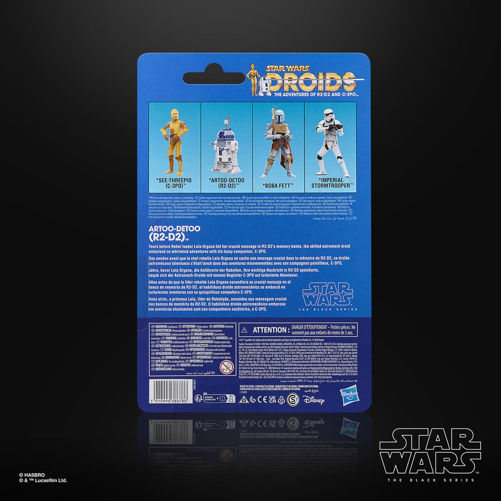Star Wars The Black Series Droids Artoo-Detoo (R2-D2) 6-Inch Action Figure