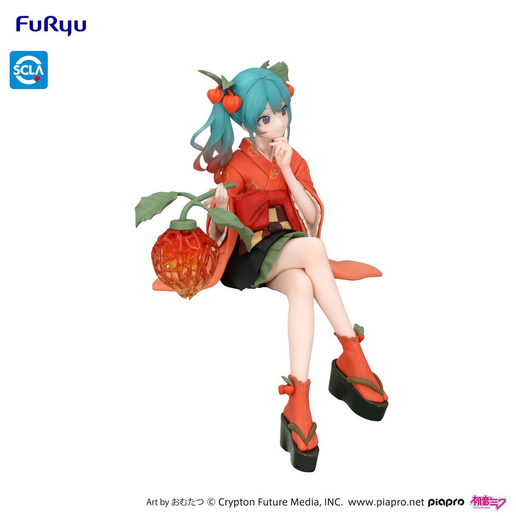 Vocaloid Hatsune Miku Flower Fairy Winter Cherry Noodle Stopper Statue