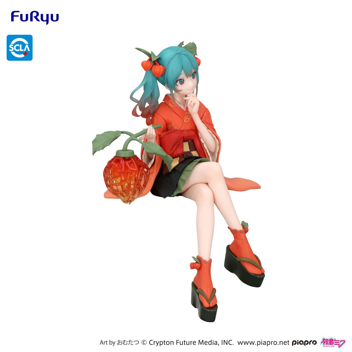 Vocaloid Hatsune Miku Flower Fairy Winter Cherry Noodle Stopper Statue