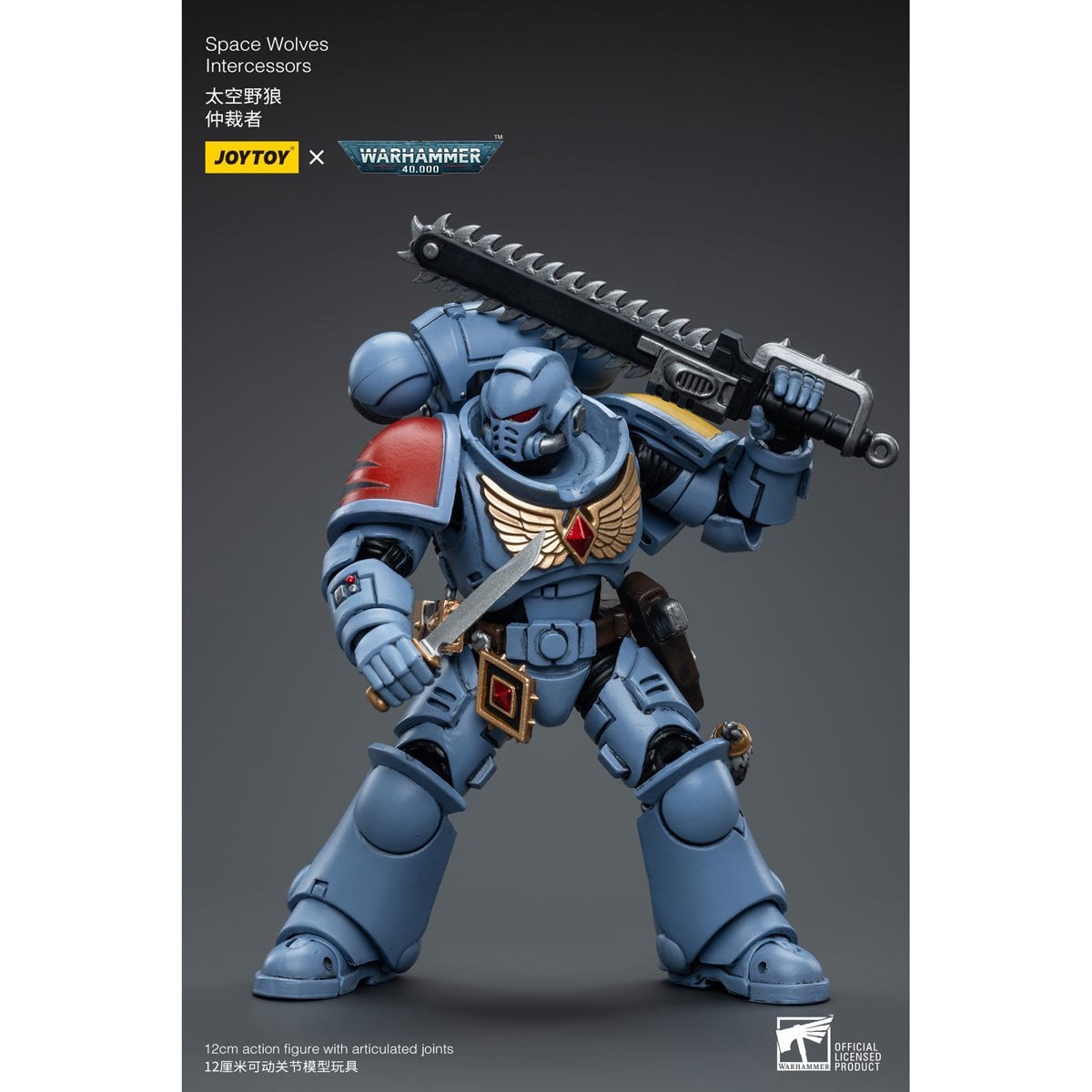 Joy Toy Warhammer 40,000 Space Wolves Intercessors 1:18 Scale Action Figure