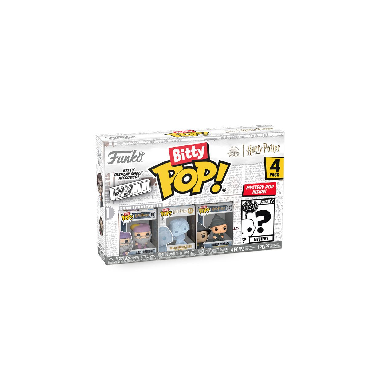 Harry Potter Dumbledore Funko Bitty Pop! Mini-Figure 4-Pack