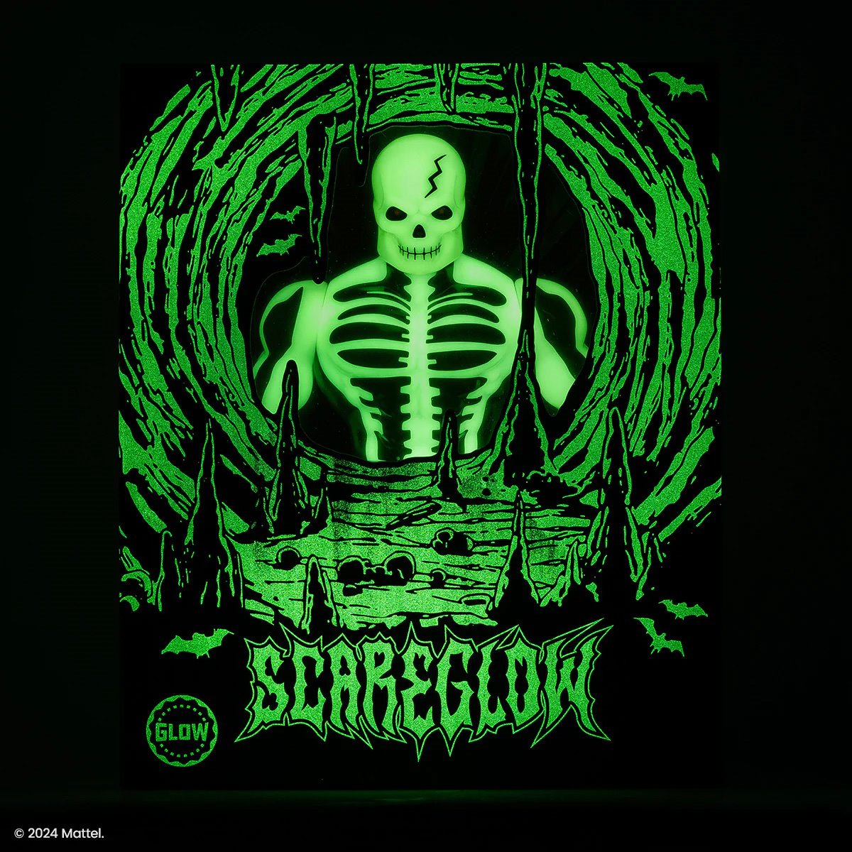 Masters of the Universe Scare Glow Classic Variant Glow-in-the-Dark Soft Vinyl Action Figure