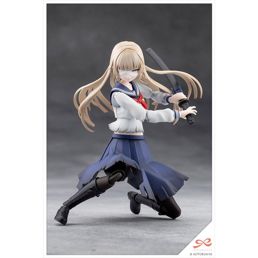 Sousai Shoujo Teien Kuon Yakushiji (Maria Kagaribi Damage Version) School Girl Emulation 1:10 Scale Model Kit