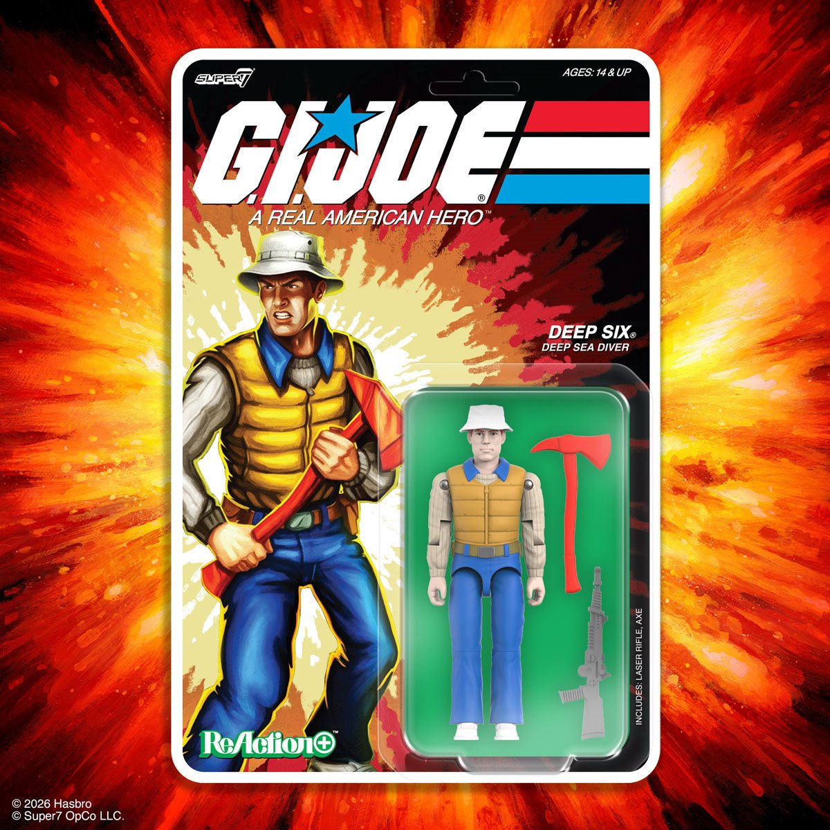 G.I. Joe Deep Six (Comic) 3 3/4-Inch ReAction+ Figure