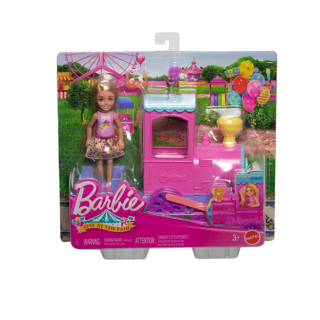 Barbie Day at the Fair Chelsea Train Playset