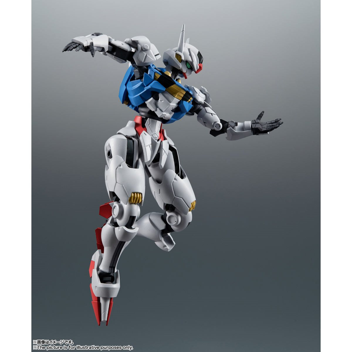Mobile Suit Gundam: The Witch From Mercury Gundam Aerial Side MS Version A.N.I.M.E. The Robot Spirits Action Figure