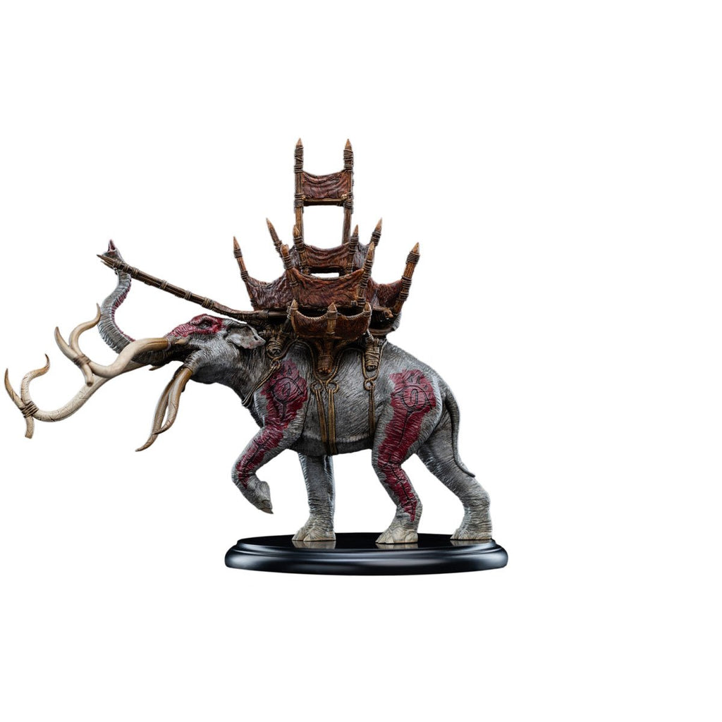 The Lord of the Rings Trilogy Mumak in Battle Miniature Statue