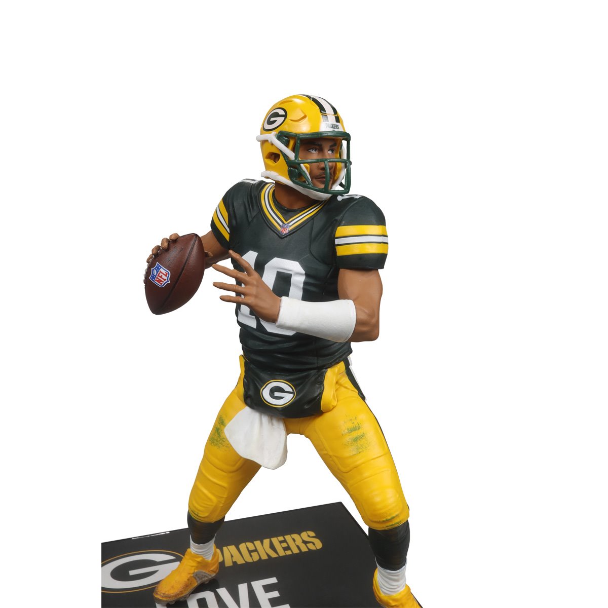NFL SportsPicks 2024 Wave 1 Green Bay Packers Jordan Love 7-Inch Scale Posed Figure Case of 6