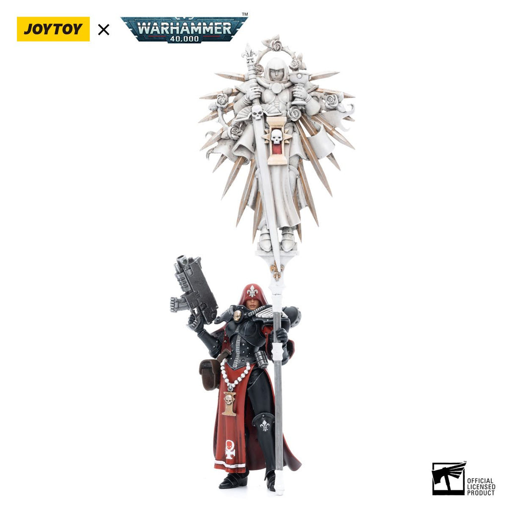 Joy Toy Warhammer 40,000 Adepta Sororitas lmagifier Sister Saelon 1:18 Scale Action Figure