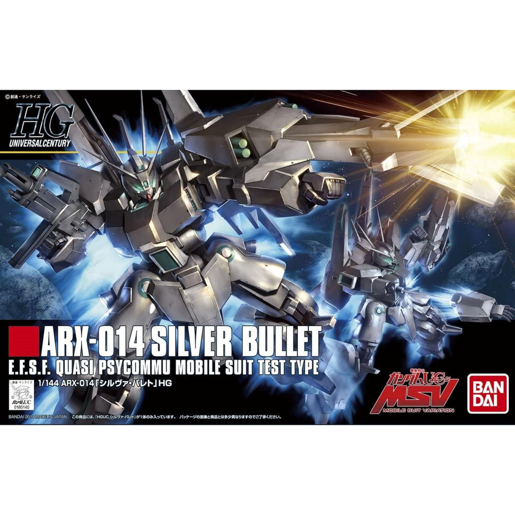 Mobile Suit Gundam Unicorn Silver Bullet High Grade 1:144 Scale Model Kit
