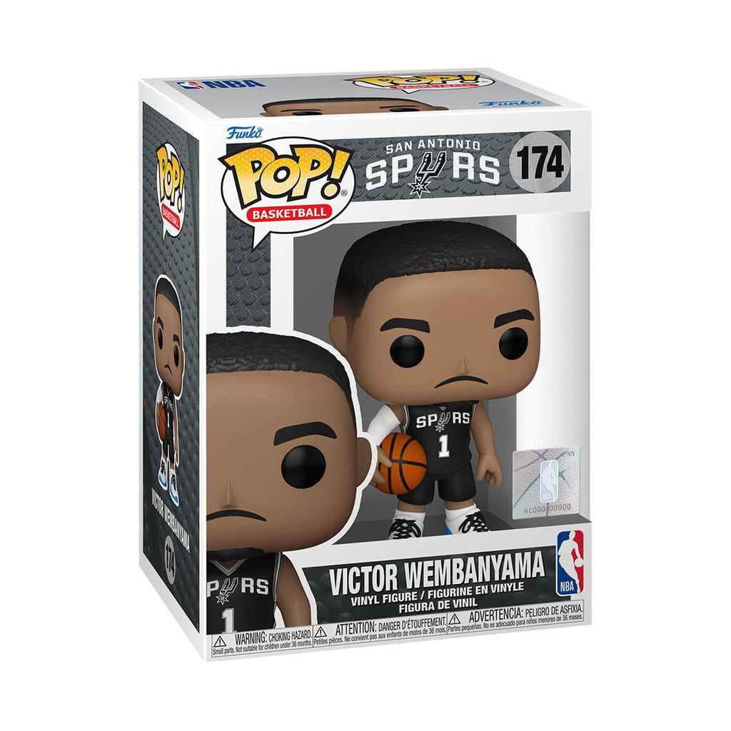 NBA San Antonio Spurs Victor Wembanyama Funko Pop! Vinyl Figure #174