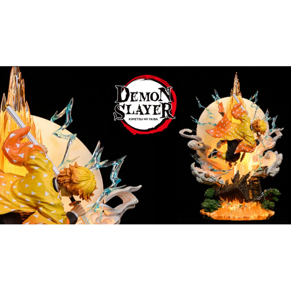 Demon Slayer Zenitsu Agatsuma Light-Up Resin 1:5 Scale Statue