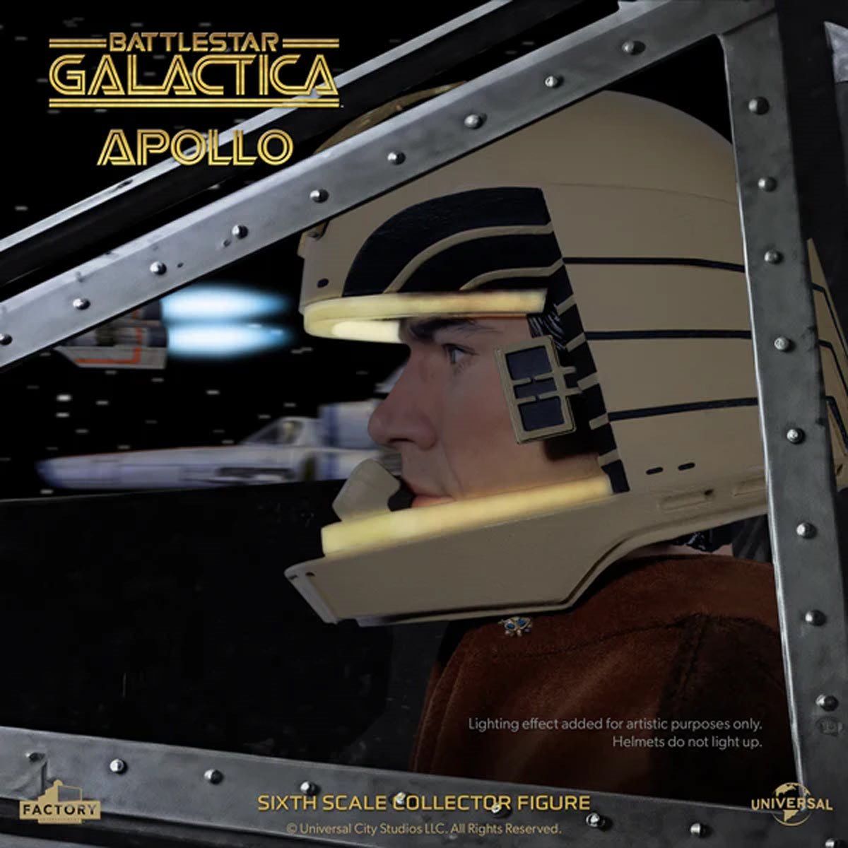 Battlestar Galactica Captain Apollo 1:6 Scale Action Figure