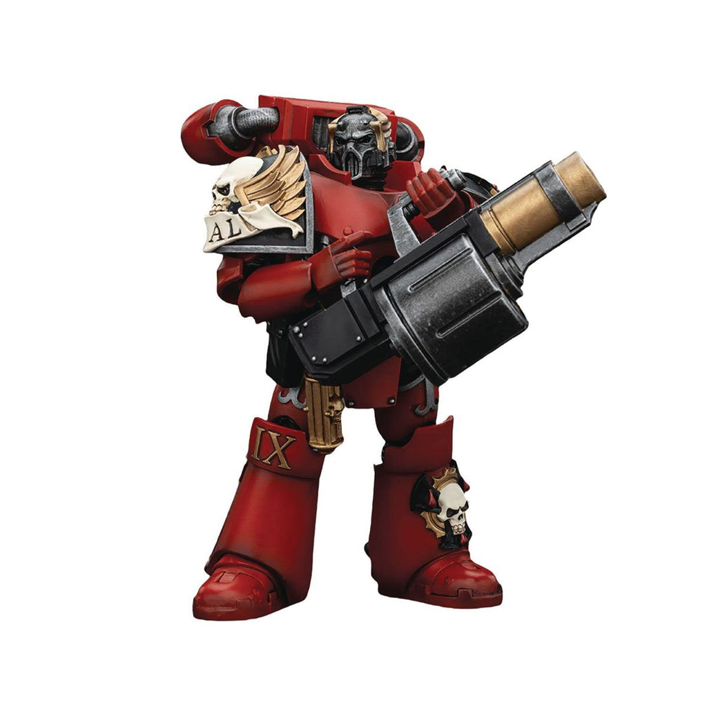 Joy Toy Warhammer Horus Heresy Blood Angels Tears Squad Arch-Erelim with Grenade Launcher 1:18 Scale Action Figure