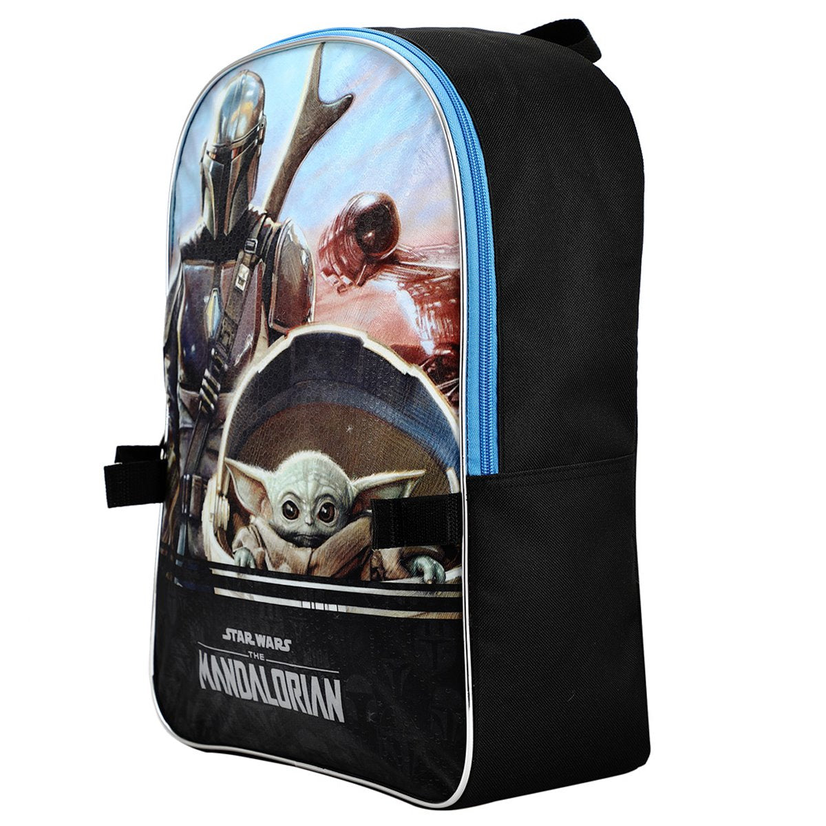Star Wars The Mandalorian Helmet Youth Backpack Set