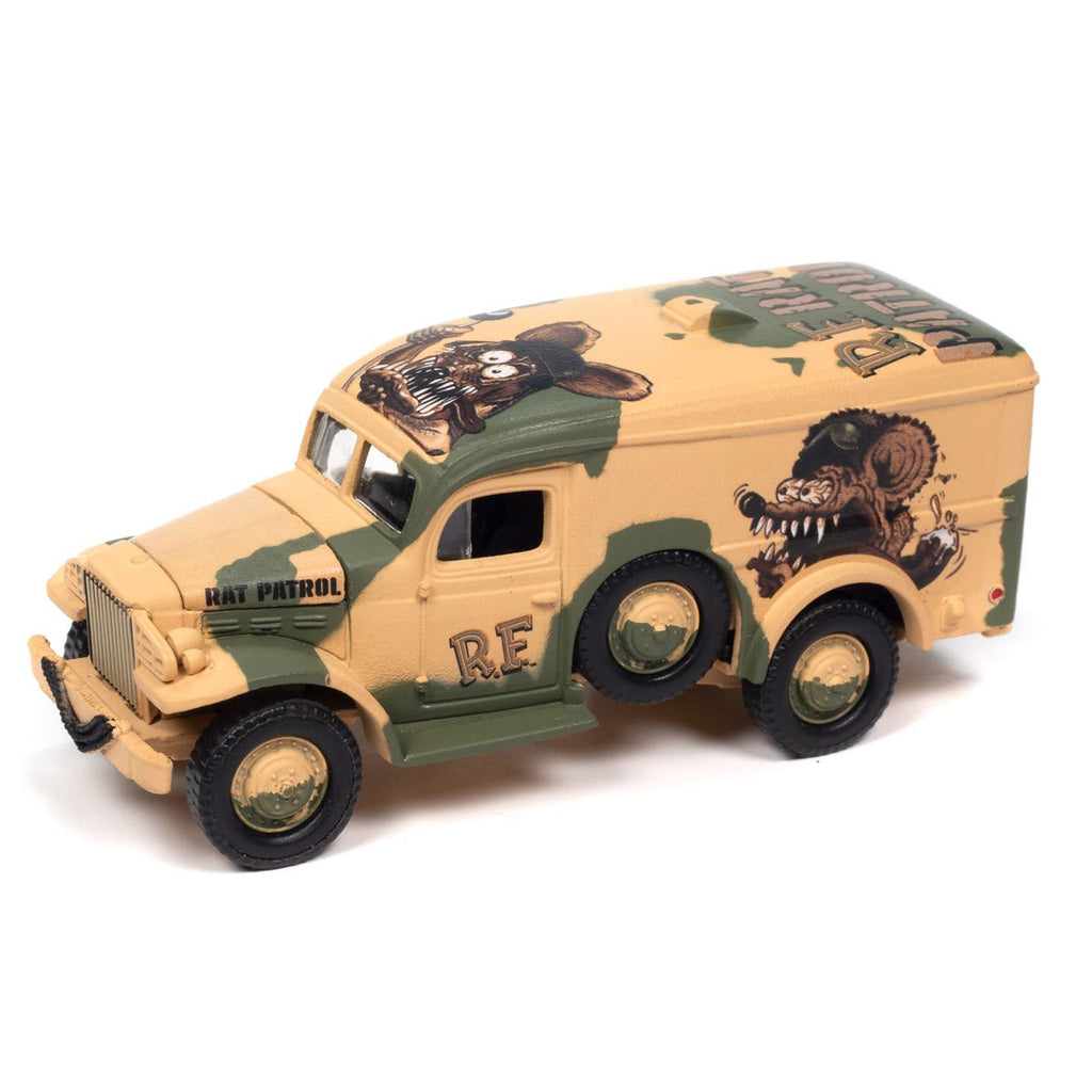 Johnny Lightning Pop Culture 2024 R2 1:64 Scale Die-Cast Metal Vehicle Case of 6