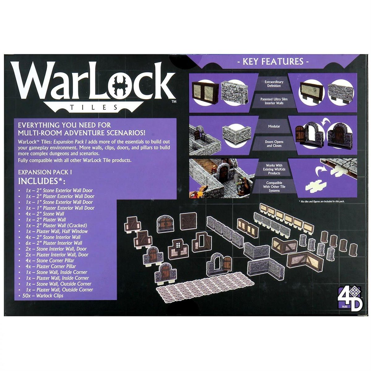 WarLock Tiles Expansion Box I Accessory Pack