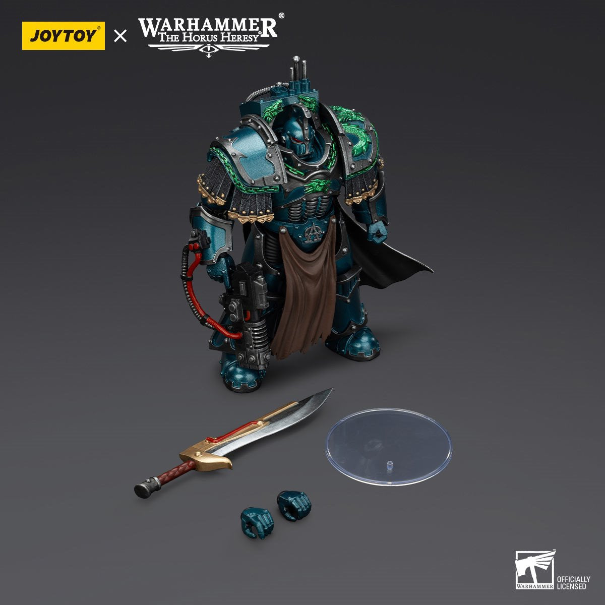 Joy Toy Warhammer The Horus Heresy Alpha Legion Legion Praetor Cataphractii Terminator Armor 1:18 Scale Action Figure