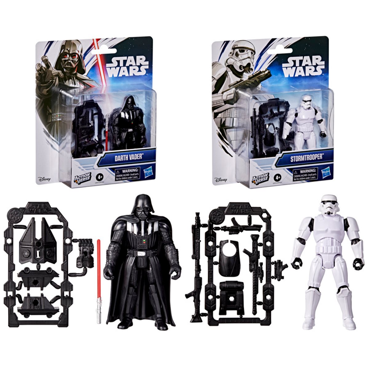 Star Wars ActionVerse 4 1/2-Inch Action Figures Wave 1 Case