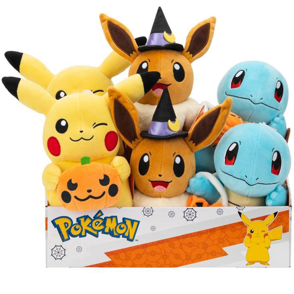 Pokemon Halloween 8-Inch Plush Case of 6