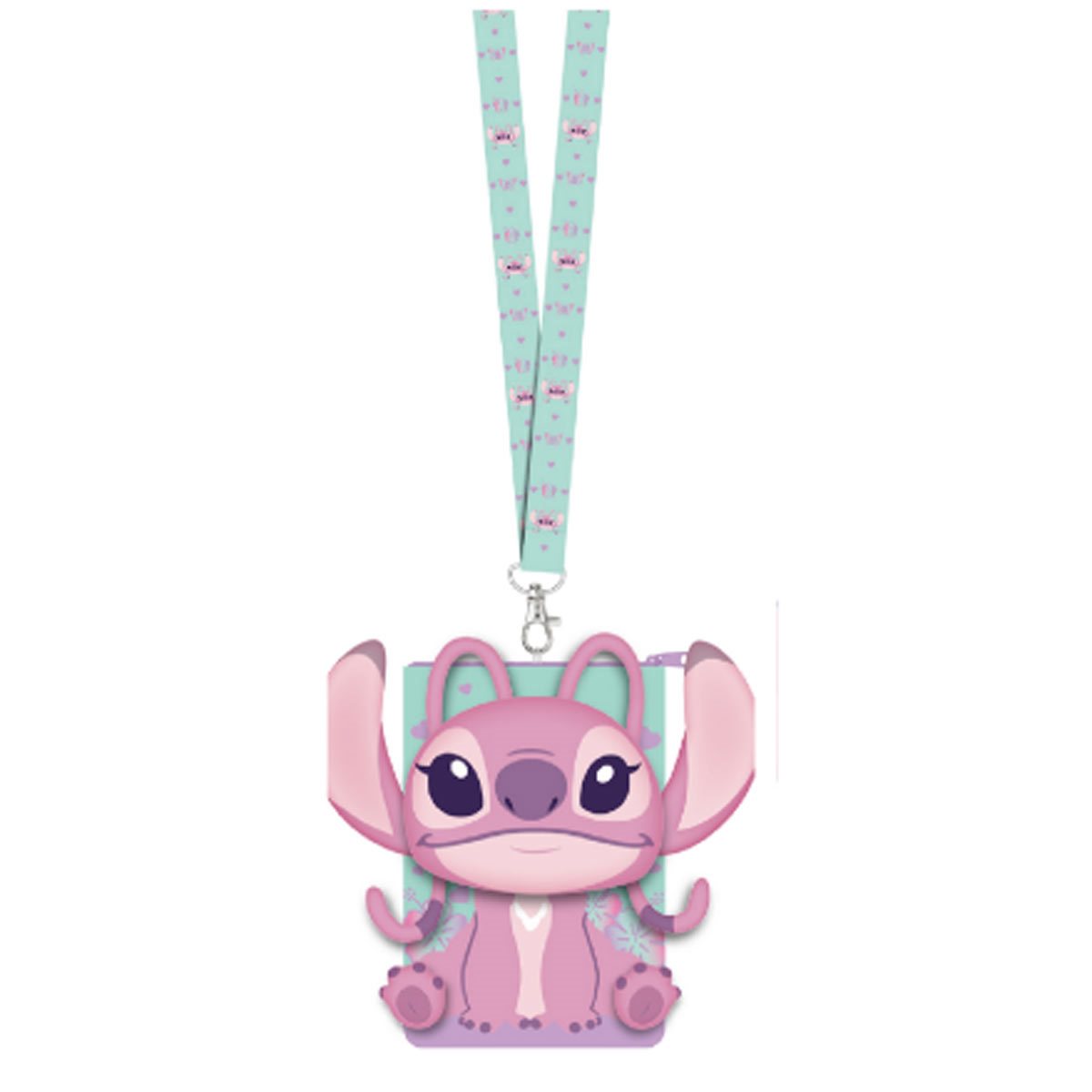 Lilo & Stitch Angel Sitting Deluxe Plush Lanyard