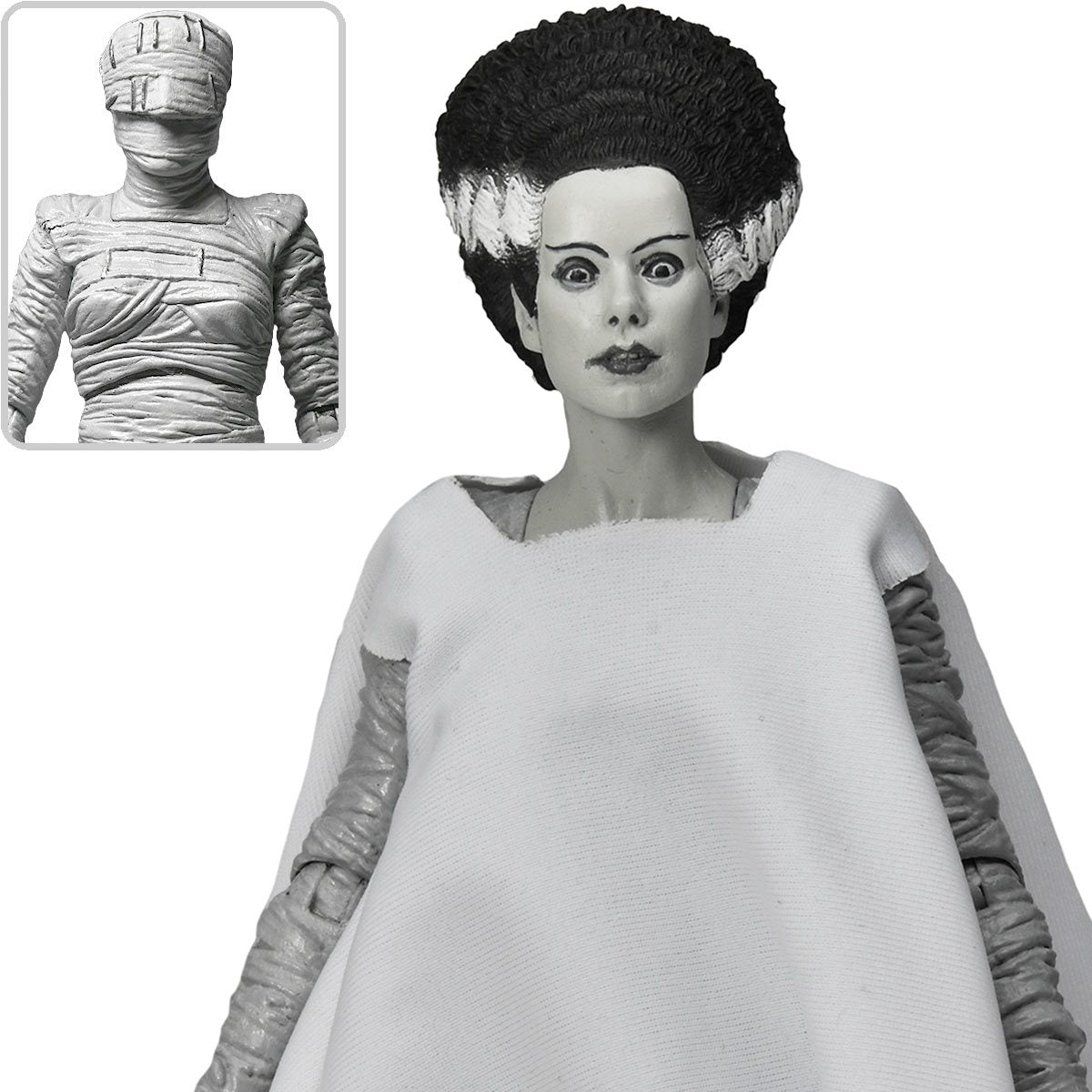 Universal Monsters Ultimate Bride of Frankenstein Black and White Version 7-Inch Scale Action Figure