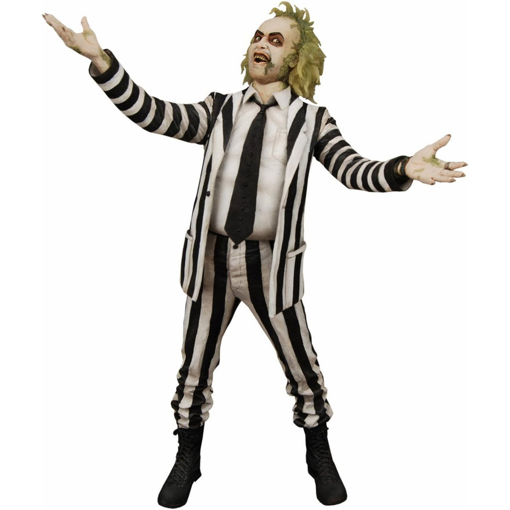 Beetlejuice (1988) Talking Striped Suit Beetlejuice 1:4 Scale Action Figure