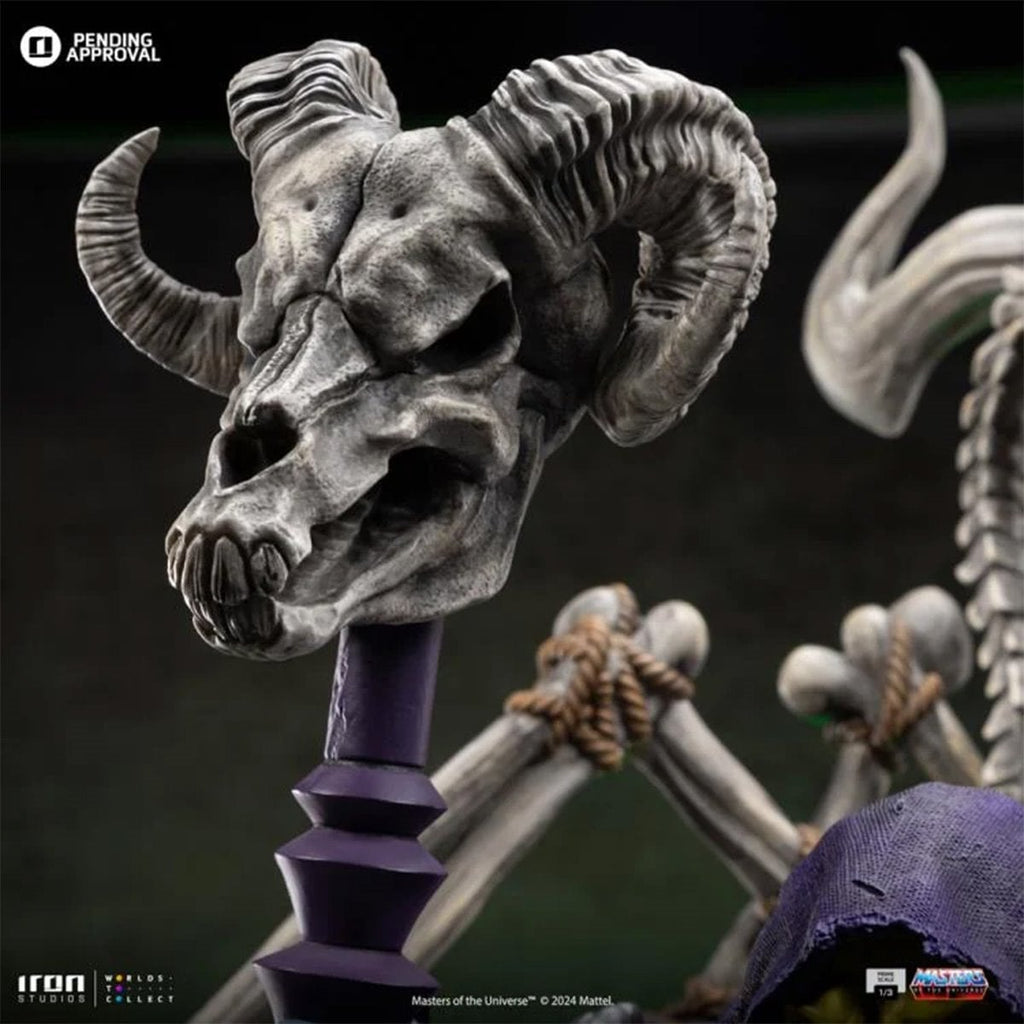 Masters of the Universe Skeletor on Throne 1:3 Prime 10th Anniversary Scale Limited Edition Statue