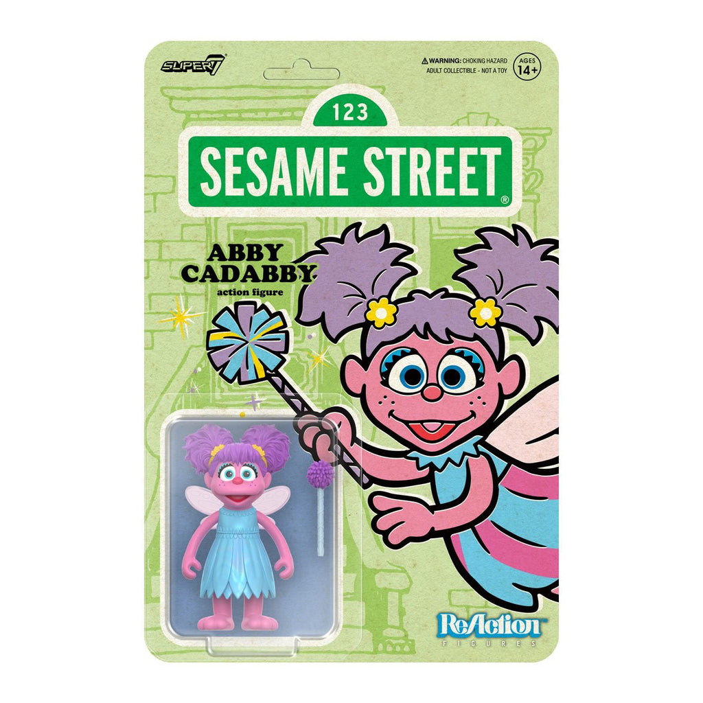Sesame Street Abby Cadabby 3 3/4-Inch ReAction Figure