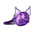 Sanrio Kuromi Shaped Clear Mini-Backpack