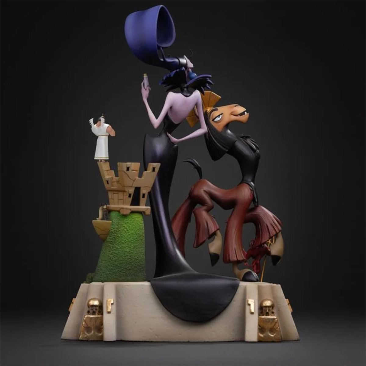 The Emperor's New Groove Kuzco & Yzma Deluxe 1:10 Art Scale Limited Edition Statue