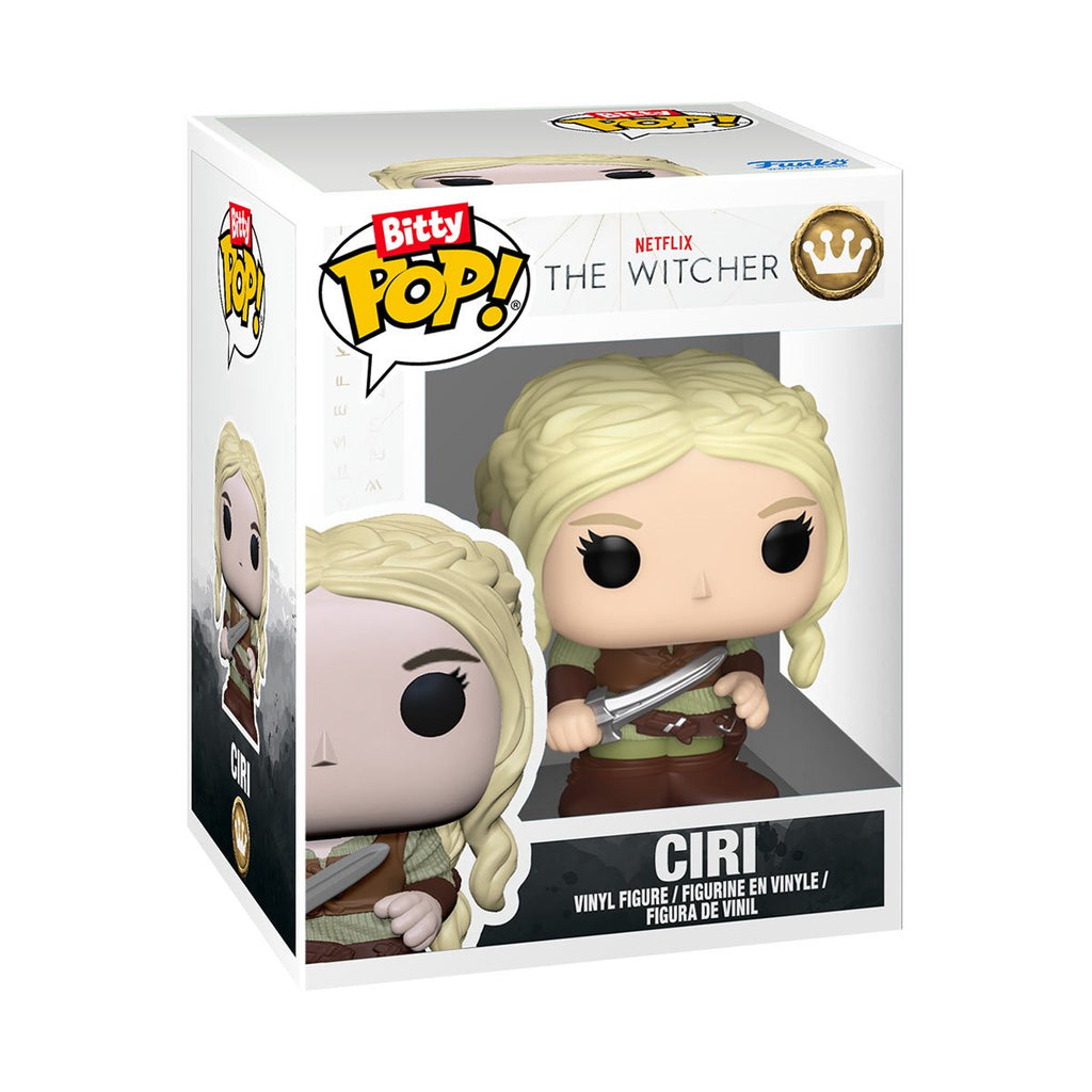 Netflix The Witcher Geralt Funko Bitty Pop! Mini-Figure 4-Pack