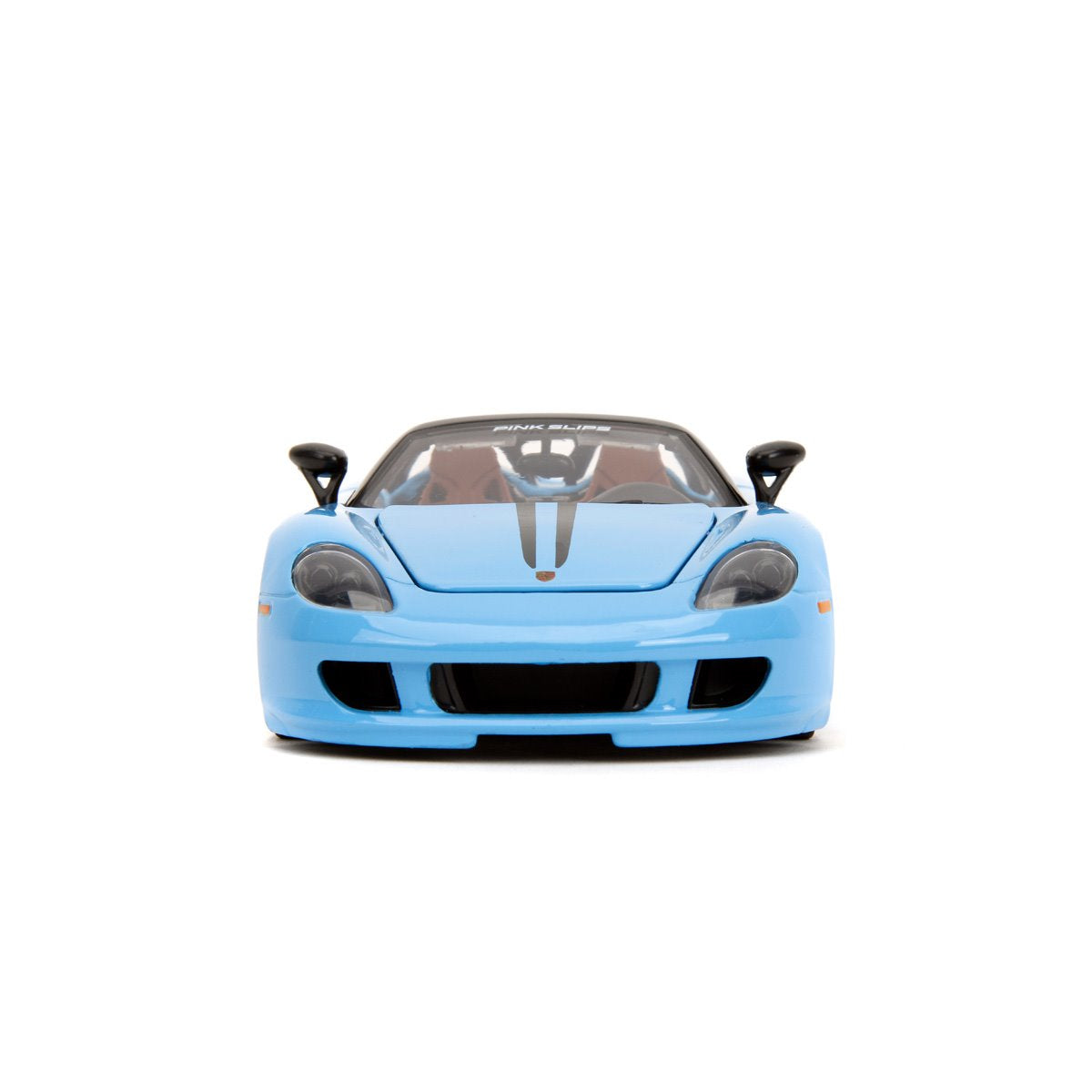 Pink Slips Porsche Carrera GT Light Blue 1:24 Scale Die-Cast Metal Vehicle