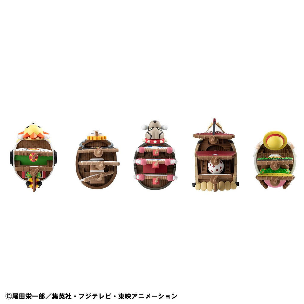 One Piece Grand Line Collection Volume 3 YuraColle Mini-Figure Case of 6