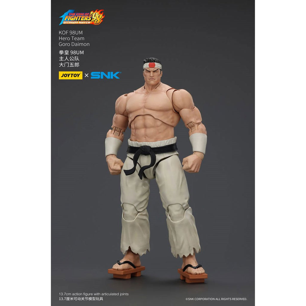 Joy Toy The King of Fighters '98 Ultimate Match Hero Team Goro Daimon 1:18 Scale Action Figure